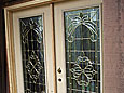 Therma-Tru Door with Stain Glass Feature